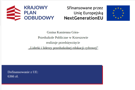 ''Liderki i liderzy przedszkolej edukacji cyfrowej''