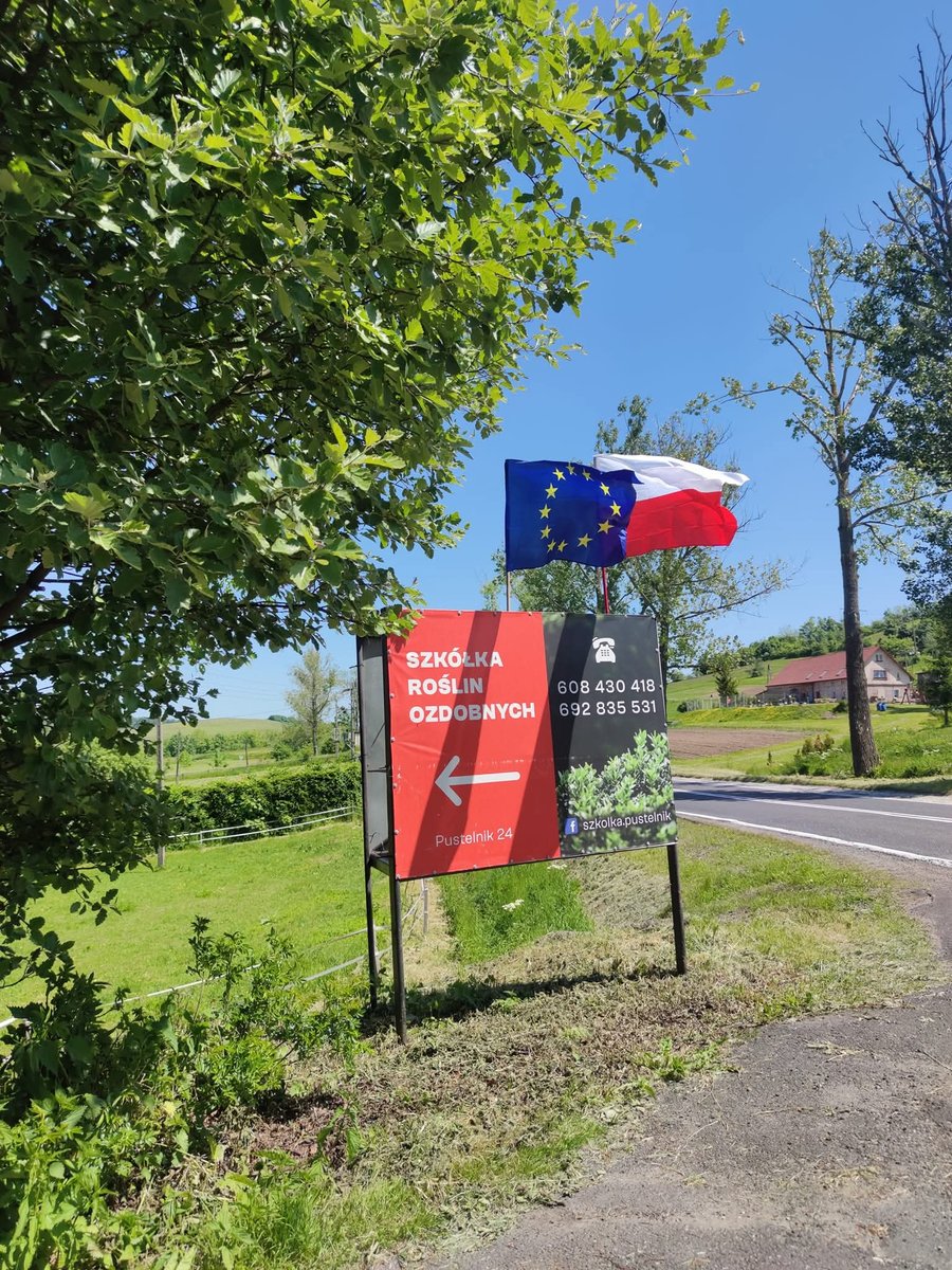 Podziękowanie dla Gospodarstwa Rolno- Szkółkarskiego w Pustelniku